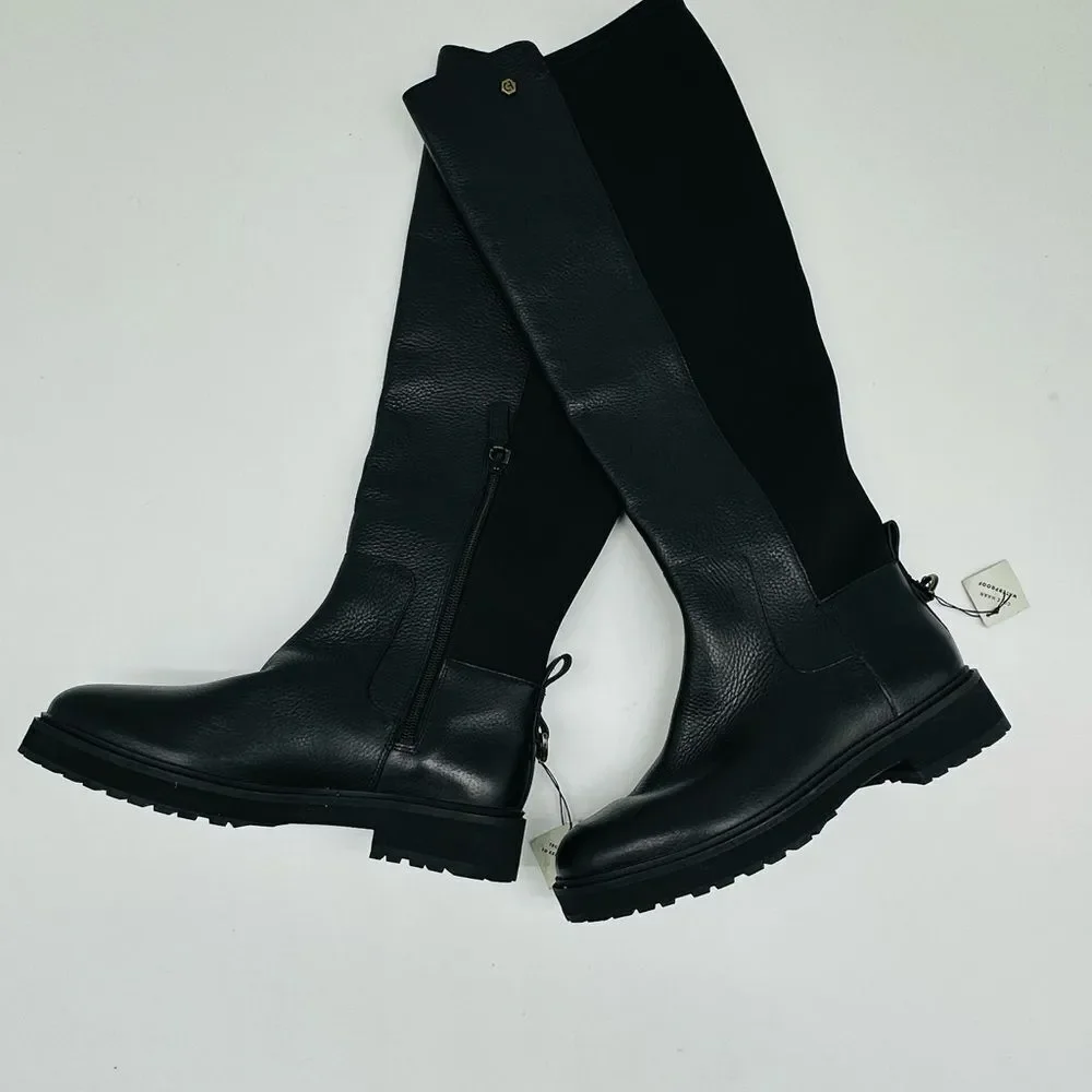 Cole Haan Waterproof Greenwich Tall Boot Leather/Antique